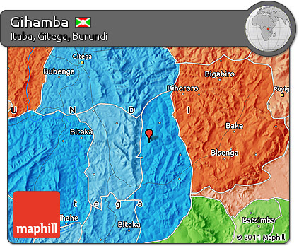 Political Map of Gihamba