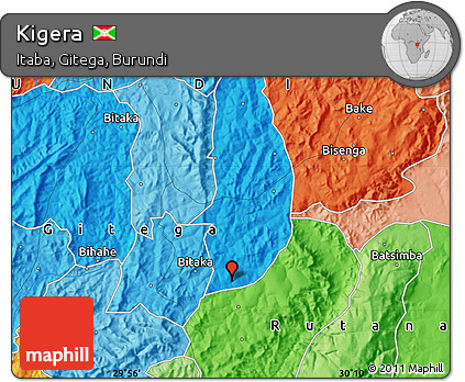Political Map of Kigera
