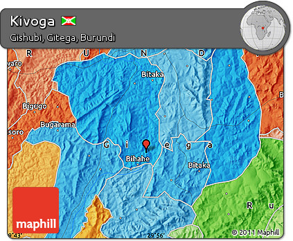 Political Map of Kivoga