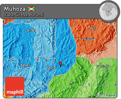 Political Map of Muhoza