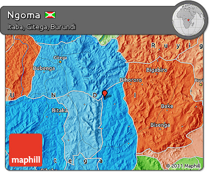 Political Map of Ngoma