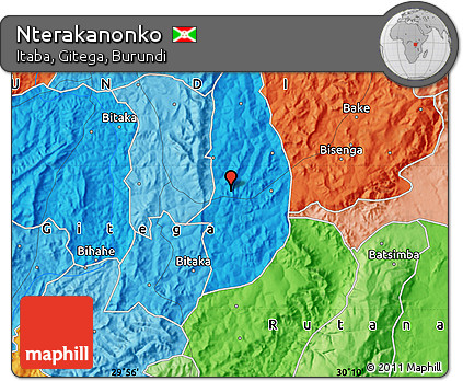 Political Map of Nterakanonko