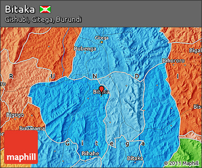 Political Map of Bitaka