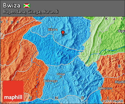 Political Map of Bwiza