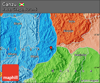 Political Map of Canzu