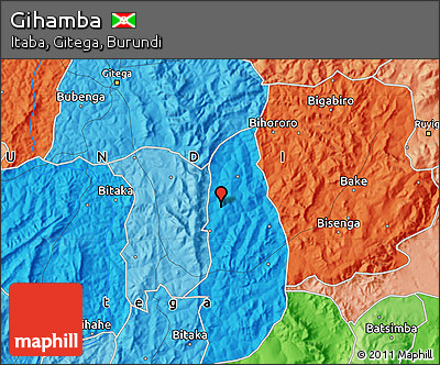 Political Map of Gihamba