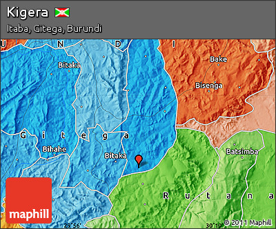Political Map of Kigera