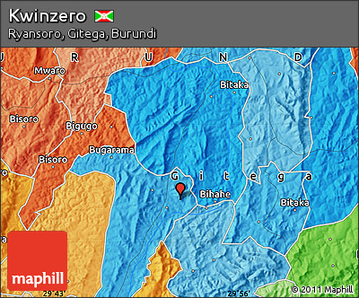 Political Map of Kwinzero