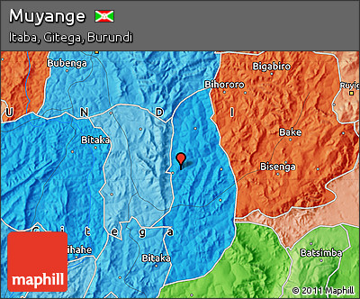 Political Map of Muyange