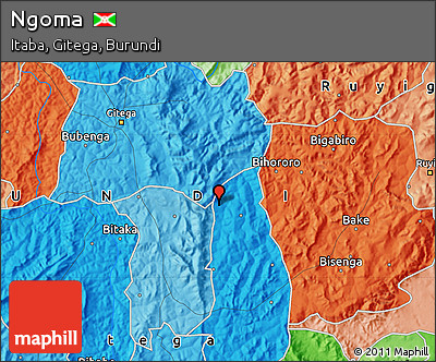 Political Map of Ngoma