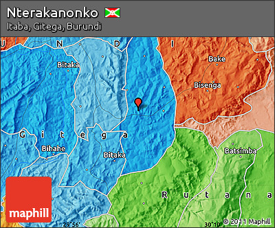 Political Map of Nterakanonko