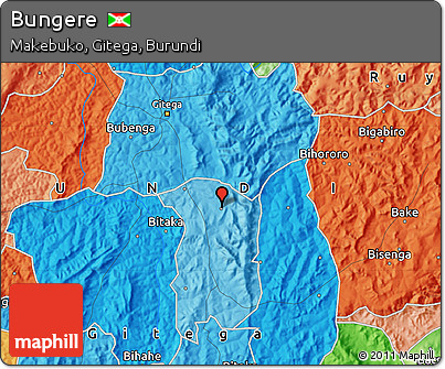 Political Map of Bungere