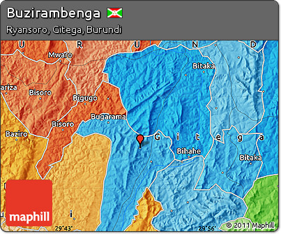 Political Map of Buzirambenga