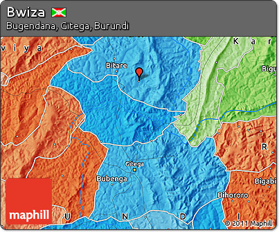 Political Map of Bwiza