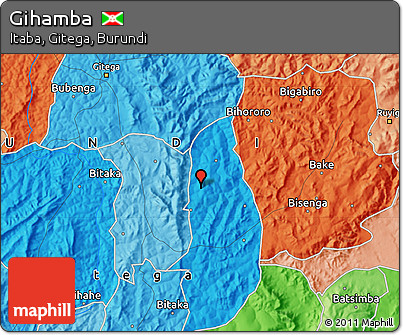 Political Map of Gihamba