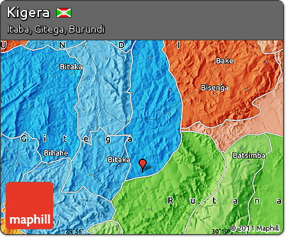 Political Map of Kigera