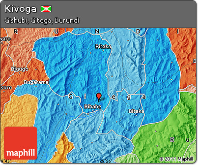 Political Map of Kivoga