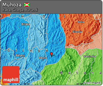 Political Map of Muhoza