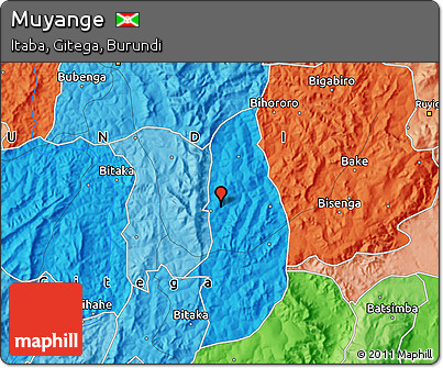 Political Map of Muyange