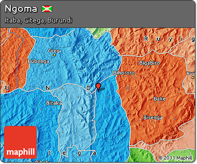 Political Map of Ngoma