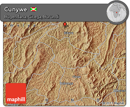 Satellite Map of Cunywe