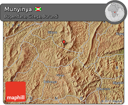Satellite Map of Munyinya