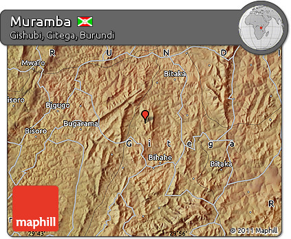 Satellite Map of Muramba
