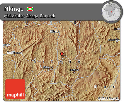 Satellite Map of Nkingu