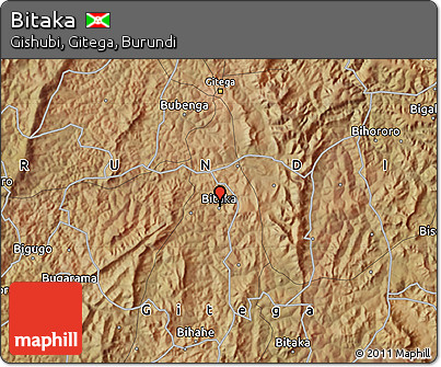 Satellite Map of Bitaka