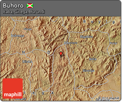 Satellite Map of Buhoro