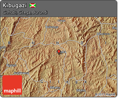 Satellite Map of Kibugazi