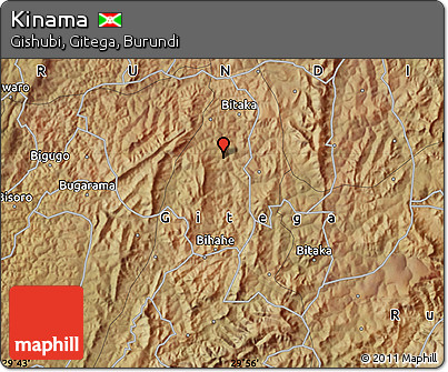 Satellite Map of Kinama