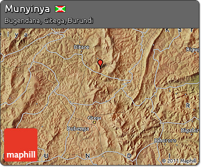 Satellite Map of Munyinya