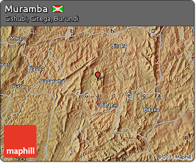 Satellite Map of Muramba
