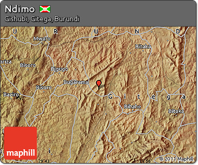 Satellite Map of Ndimo