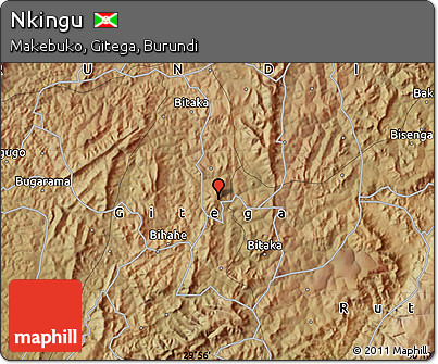Satellite Map of Nkingu