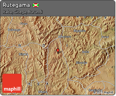 Satellite Map of Rutegama