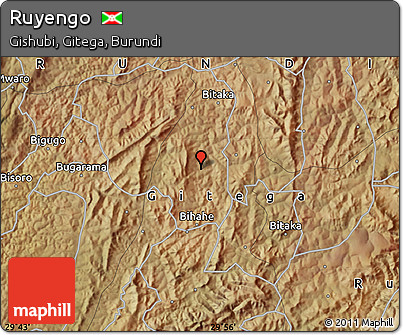 Satellite Map of Ruyengo