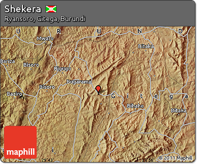Satellite Map of Shekera