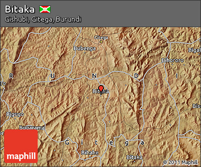 Satellite Map of Bitaka