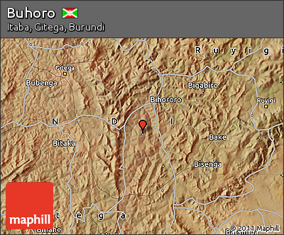 Satellite Map of Buhoro