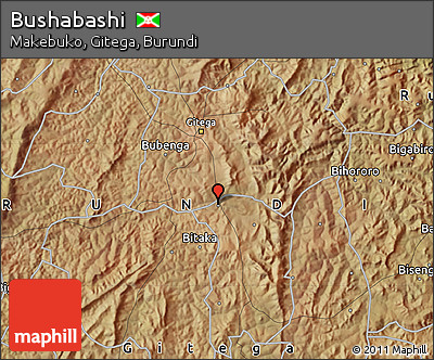 Satellite Map of Bushabashi