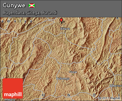 Satellite Map of Cunywe