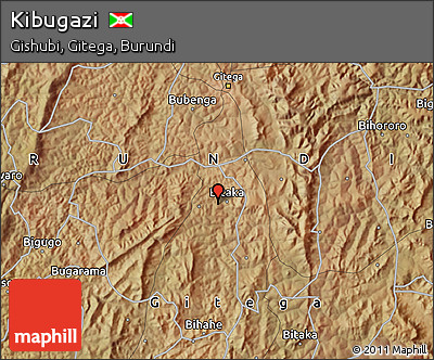 Satellite Map of Kibugazi