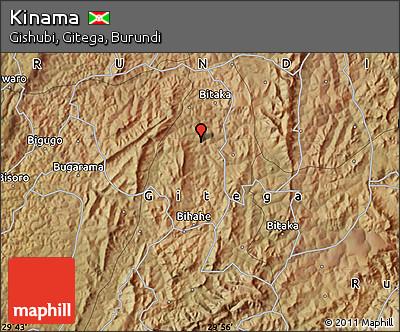 Satellite Map of Kinama