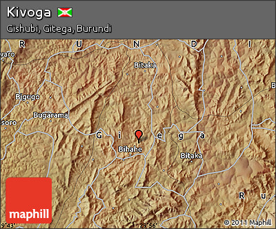 Satellite Map of Kivoga