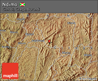 Satellite Map of Ndimo