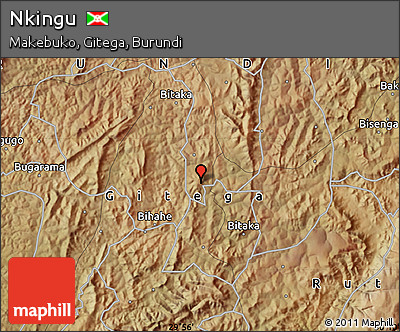 Satellite Map of Nkingu