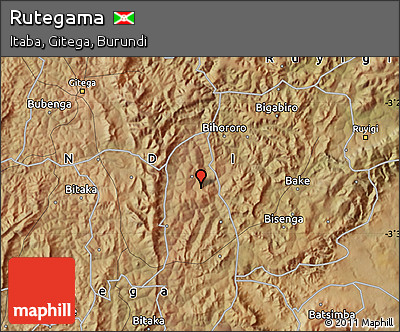 Satellite Map of Rutegama