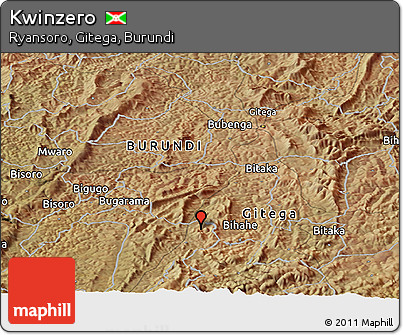 Satellite Panoramic Map of Kwinzero